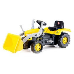 Tractor excavator cu pedale, 53x113x45cm, cupa frontala detasabila