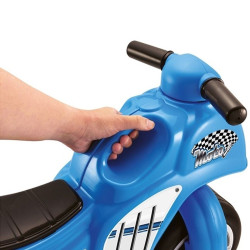 Motocicleta fara pedale, My first moto, maner transport, 50x71x27 cm, albastru