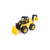 Jucarie buldozer cu excavator, 39 x 122,5 x 38 Cm, galben/negru