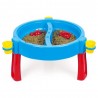 Masuta 3 in 1 cu activitati, multiple jocuri nisip si apa, 98x98x77 cm