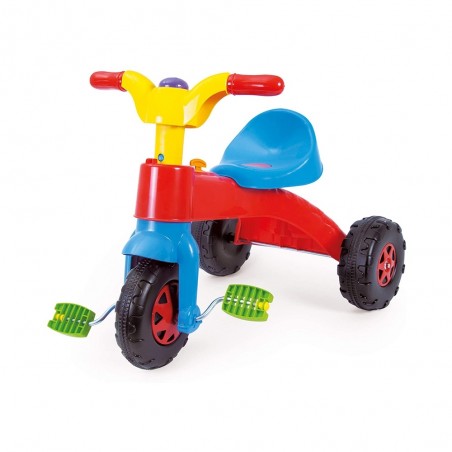 Tricicleta copii, pedale antiderapante, My First Trike, multicolor