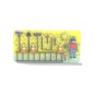 Set indicatoare rutiere, muncitor, dimensiuni 27x12 cm