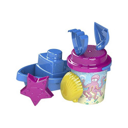 Set 7 jucarii nisip, galetusa, barcuta, multiple accesorii