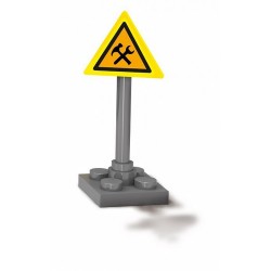 Joc constructie, buldozer, 250 blocuri plastic