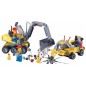 Set 196 piese construit, vehicule si muncitor constructii, My City Set 196 piese construit, vehicule si muncitor constructii, My City
