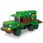 Piese de construit, joc My Army, camion militar in jungla, figurine soldati