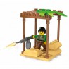 Piese de construit, joc My Army, camion militar in jungla, figurine soldati