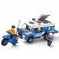 Set 188 piese, brigada de politie, multiple figurine Set 188 piese, brigada de politie, multiple figurine