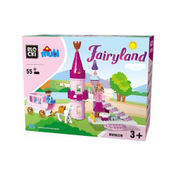 Jucarie construit, castelul zanei, 55 piese