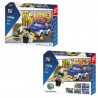 Set joc constructii, masina de politie, 125 piese