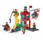 Set constructii Blocki, Turn control pompieri, 59 piese Set constructii Blocki, Turn control pompieri, 59 piese