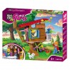 Set constructie Blocki, casa din copac, 140 blocuri pentru constructie, 6 ani+