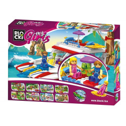 Set constructie, aventura pe mare, 6 ani+, 408 piese