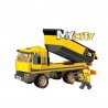 Joc constructie Blocki, camion cu bena, 6 ani+, 221 piese