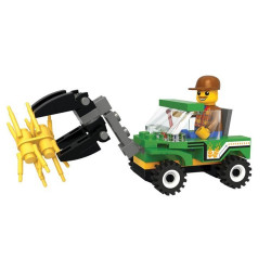 Set constructie utilaje ferma, Blocki My Farm, varsta 5+