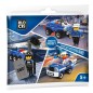 Set constructie masina politie, figurina politist, Blocki My Police, varsta 5 ani