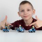 Set constructie masina politie, figurina politist, Blocki My Police, varsta 5 ani