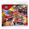 Set constructie Tun pompieri cu figurina, Blocki My Fire Brigade, varsta 5 ani