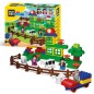 Blocuri de constructie, ferma vesela, dimensiune 38,5 x 31 x 9,5 cm, 71 piese