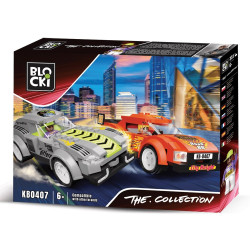 Set constructie, 357 piese, cursa de noapte, varsta 6 ani+