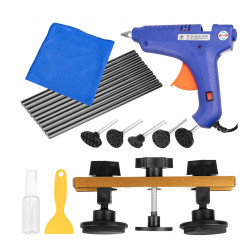 Kit pentru indreptare caroserie, utilizare foarte simpla, ventuze fara urme pe vopsea