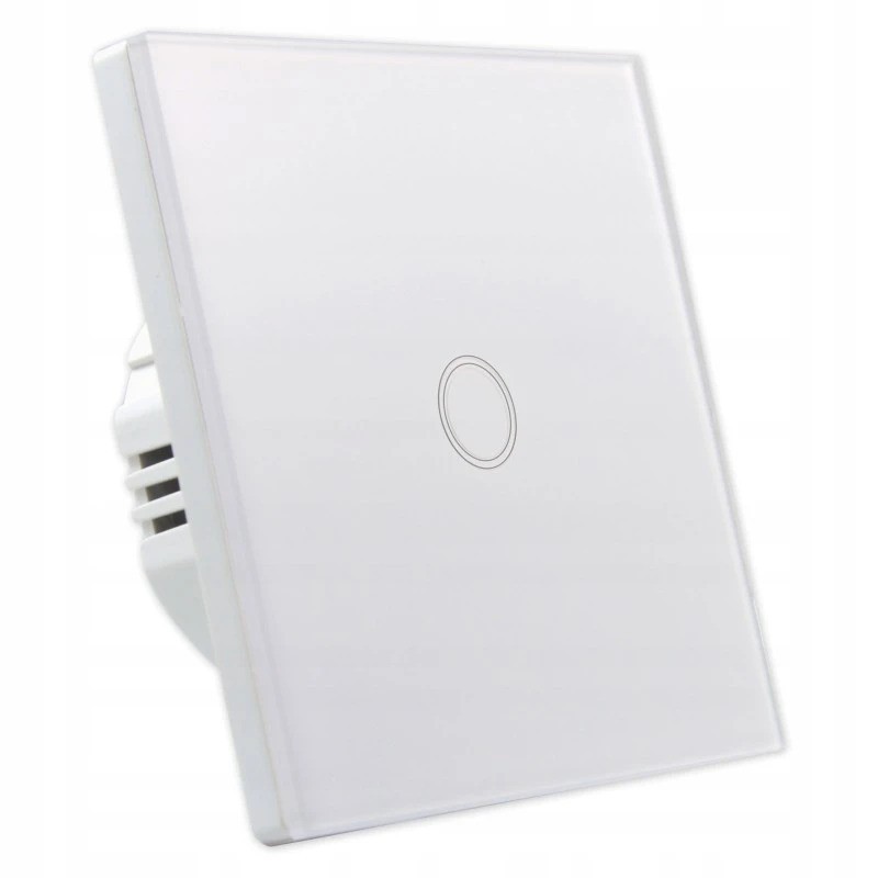 Department Decrement Reflection Intrerupator touch simplu, LED indicator, incastrabil, culoare alb