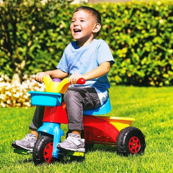 Tricicleta My First Trike, volan, pedale si cosuri depozitare, 50x64x46 cm