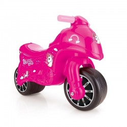 Motocicleta fara pedale, imprimeu vesel cu Unicorn, 50x71x27 cm