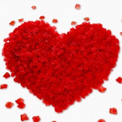 Petale de trandafir pentru decor, diametru 5 cm, pachet 500 bucati