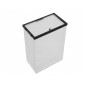 Set 10 cutii depozitare incaltaminte, 30,5x21,5x12,5cm, clapeta inchidere, transparent, resigilat