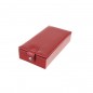 Caseta pentru ceasuri si bijuterii, compartimente pe 2 nivele, inchidere cheie, design elegant, 25x30 cm, RESIGILAT Caseta pentru ceasuri si bijuterii, compartimente pe 2 nivele, inchidere cheie, design elegant, 25x30 cm, RESIGILAT