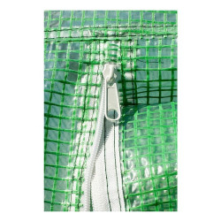 Sera solar pentru gradina 10x3x2 m, tip tunel, 14 ferestre cu plasa anti-insecte, 1 usa rulanta