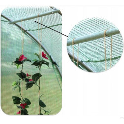 Solar pentru gradina, 6x1,5x2 m, 5 ferestre, intrare dubla, folie PE, filtru UV4