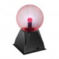 Glob decorativ plasma 6W, efect fulger la atingere, diametru 12.7 cm, RESIGILAT