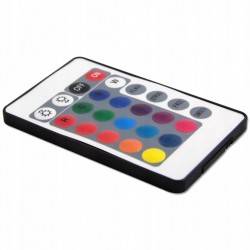 Lampa solara gradina LED RGB, glob diametru 30 cm, reincarcabila USB, telecomanda