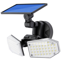 Proiector solar 15W, 78 LED-uri , senzor miscare, unghi 120 grade, IP65