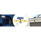 Proiector solar LED 20W, 3 programe iluminare, senzor miscare, telecomanda, IP65