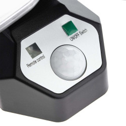 Proiector solar LED 20W, 3 programe iluminare, senzor miscare, telecomanda, IP65