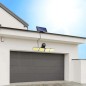 Proiector solar LED 20W, 3 programe iluminare, senzor miscare, telecomanda, IP65