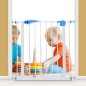 Poarta de siguranta pentru copii, latime montare 75-85 cm, inaltime 76 cm, metal, pentru trepte, RESIGILAT