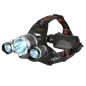 Lanterna frontala 3 LED-uri 5W, flux luminos 3800 lm, unghi reglabil, acumulator 4800mAh, RESIGILAT Lanterna frontala 3 LED-uri 5W, flux luminos 3800 lm, unghi reglabil, acumulator 4800mAh, RESIGILAT