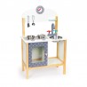 Bucatarie din lemn pentru copii, 5 accesorii gatit incluse, 86 x 29,5 x 53,5 cm