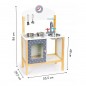 Bucatarie din lemn pentru copii, 5 accesorii gatit incluse, 86 x 29,5 x 53,5 cm