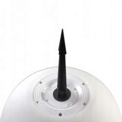 Lampa solara gradina LED RGB, glob diametru 30 cm, reincarcabila USB, telecomanda