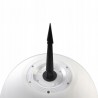 Lampa solara gradina LED RGB, glob diametru 30 cm, reincarcabila USB, telecomanda