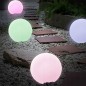 Lampa solara gradina LED RGB, glob diametru 30 cm, reincarcabila USB, telecomanda Lampa solara gradina LED RGB, glob diametru 30 cm, reincarcabila USB, telecomanda