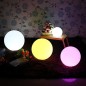 Lampa solara gradina LED RGB, glob diametru 30 cm, reincarcabila USB, telecomanda Lampa solara gradina LED RGB, glob diametru 30 cm, reincarcabila USB, telecomanda