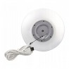 Lampa solara gradina LED RGB, glob diametru 30 cm, reincarcabila USB, telecomanda
