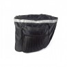 Geanta bicicleta, pentru portbagaj, 4 compartimente, fixare velcro, reflectorizanta