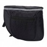 Geanta bicicleta, pentru portbagaj, 4 compartimente, fixare velcro, reflectorizanta
